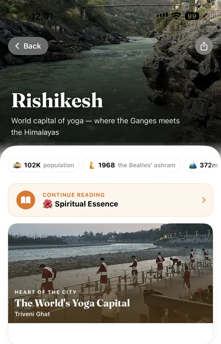 Rishikesh in India GO: the city page with its key facts